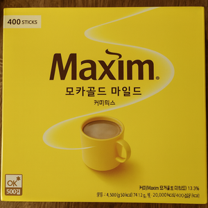 맥심 모카골드 마일드 커피믹스 400T