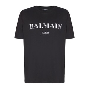 발망 로고 프린트 티셔츠, 블랙계열, Standard XL(KR 115)