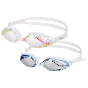피닉스 미러 수경 PN 405M 2개 SET, 클리어+블루, 1개