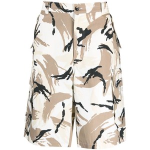 겐조 카무플라주 카고 버뮤다 쇼츠, 화이트계열+베이지계열, Waist (in) 28(KR 71)