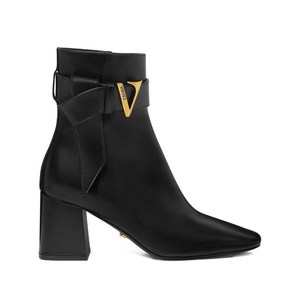 베르사체 레더 부츠 70mm, Italy 37.5(KR 245), 블랙계열