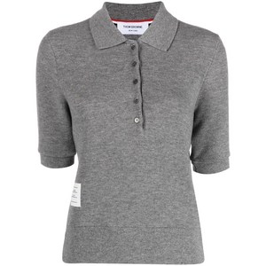 톰 브라운 20th 애니버서리 캐시미어 폴로 셔츠, 그레이계열, Italy 42(KR 66)