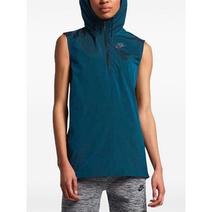 나이키 민소매 후드 재킷, 블루계열, Standard XL