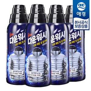 울샴푸 다운워시 본품, 800ml, 4개