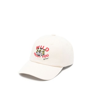 겐조 와일드 타이거 로고 자수 캡 모자
