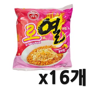 오뚜기 로열라면 120g, 16개