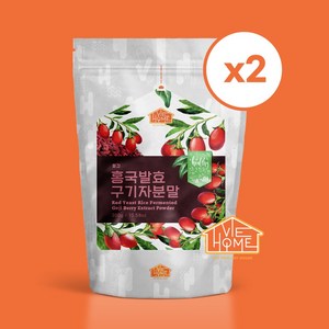 비옴 홍국균 발효구기자분말 300g, 2개