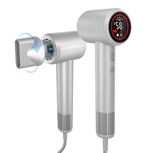 초고속 드라이기 11만RPM 초고속 음이온 헤어드라이어 LED 디스플레이 BLDC 모터드라이기