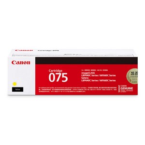 캐논 CRG-075Y 정품 토너