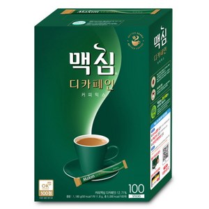 맥심 디카페인 커피믹스, 11.8g, 100개입, 1개
