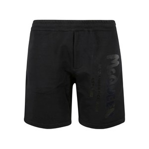 알렉산더맥퀸 알렉산더 맥퀸 로고 프린트 트랙쇼츠