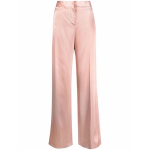 알렉산더맥퀸 새틴 이펙트 와이드 팬츠