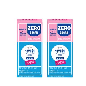 [큐원] 숙취해소 상쾌환스틱제로 납작복숭아맛 추가이벤트, 18g, 20개