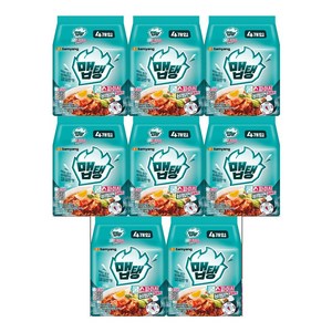 맵탱 삼양 쿨스파이시 비빔면 김치맛 134g, 32개