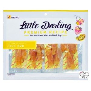 마코펫 강아지 리틀달링 건조간식, 고구마, 300g, 10개