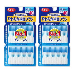 고바야시 덴탈닥터 부드러운 치간칫솔 고무타입 SS-M사이즈