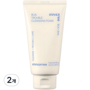 이니스프리 New 비자 바하 트러블 클렌징 폼, 150g, 2개
