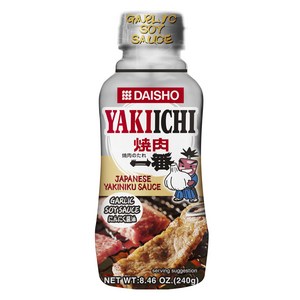 다이쇼 야키이치 야끼니쿠 마늘 간장 소스 이찌방, 240g, 1개