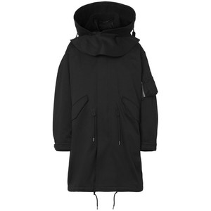 버버리 로고 프린트 파카 코트, 블랙계열, Mid standard L(KR 105/110)