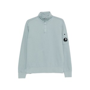 C.P.컴퍼니 하프 집업 스웨트셔츠, 블루계열, Standard S