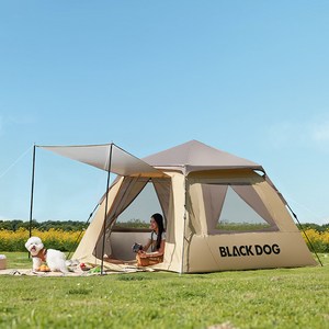 BLACKDOG 레이슈어 2.1 베이스 투도어 투윈도우 원터치 텐트 CBD2550WS016