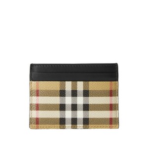 버버리 체크 카드홀더
