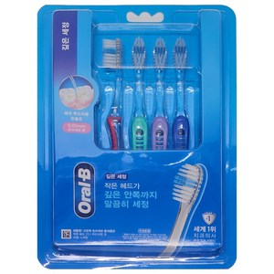 오랄비 깊은세정 고탄력 초미세모 틈새클린