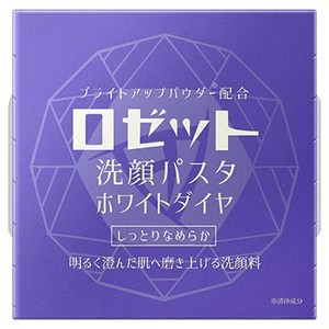 로제트 ROSETTE 세안 파스타 화이트 다이어 90g 폼클렝징 클렌저 일본 출고, 90g, 1개