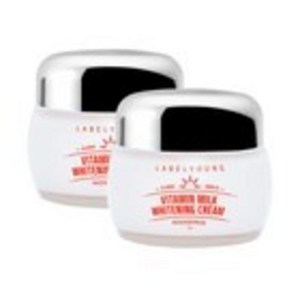 라벨영 톤업+기미+주근깨완화/쇼킹비타민우유미백크림1+1/비타밀크토닝, 55g, 2개