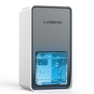 LANGDOO 미니 제습기 1.7L 저소음 30dB 가정용 원룸 욕실 옷장 드레스룸 자동전원차단 7색 무드등 D1C