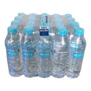 백산수, 500ml, 100개