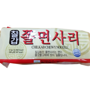 칠갑농산 쫄면사리, 2kg, 2개