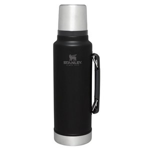 STANLEY 클래식 시리즈 스테인레스 스틸 진공 보온병, 1400ml, 블랙, 1개