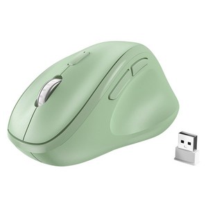 Micropack 인체공학 저소음 무선 게이밍 마우스