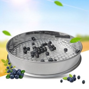 블루베리 선별기 콩 채망 채반 분류기 고르기 거름망, E. 15mm