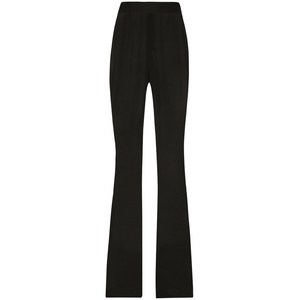 돌체앤가바나 세미 시스루 시폰 플레어 팬츠, 블랙계열, Italy 40(KR 44)