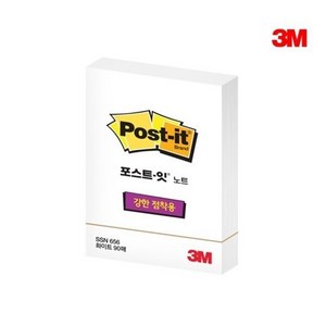 3M 포스트잇 슈퍼스티키 노트 656 화이트, 5개