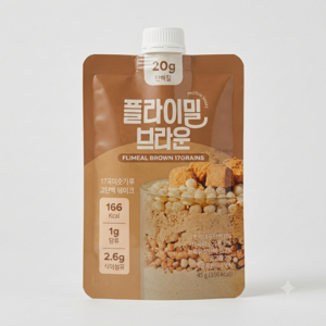 플라이밀 단백질 쉐이크 브라운, 45g, 7개
