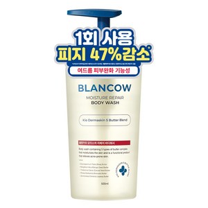 블랑카우 BHA 여드름 기능성 바디워시, 500ml, 1개