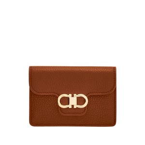 페라가모 간치니 카프스킨 키링 지갑