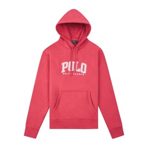 폴로랄프로렌 로고 디테일 코튼 후디, 레드계열, Standard S(KR 95)