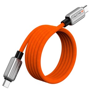 케이블타임 마그네틱 240W PD3.1 C to C타입 고속충전케이블