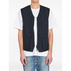 스톤 아일랜드 메탈 라미나 폴리 립스톱 베스트, 블루계열, Standard M(KR 95)