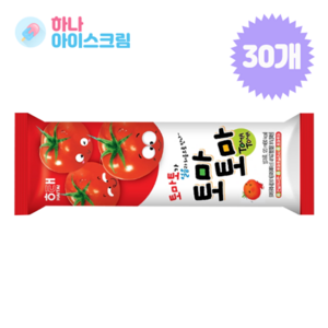 해태제과 토마토마 쭈쭈바 아이스크림, 30개, 120ml