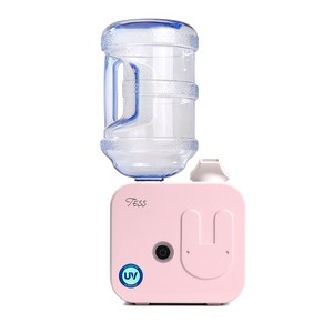 테스 보틀형 가습기, 710P핑크+1리터생수병포함