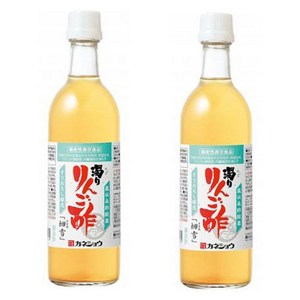 카네쇼 탁한 사과식초 세설, 500ml, 2개