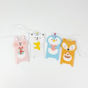 코코하우스 [4개세트]가방 캐리어 골프백 캐디백 여행가방 어린이집 다용도 네임택