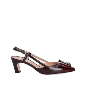 발리 빌리아나 슬링백 펌프스 55mm, Europe 41(KR 280), 브라운계열+레드계열