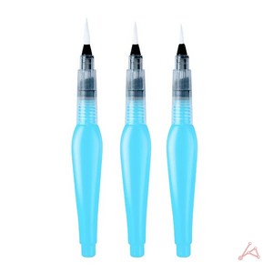 서예 워터붓 물양조절 브러쉬펜 중 수채화재료 선물용펜 서예붓종류, 대