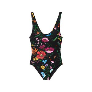 구찌 플로럴 원피스 수영복, 블랙계열, Standard S(KR 55)